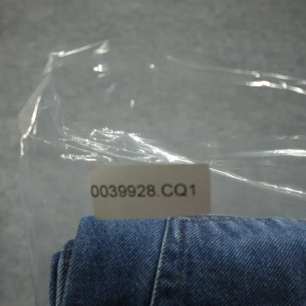 Rustler Jeans Mens 34x34 Blue Straight Leg Regular Fit Cotton Denim Workwear